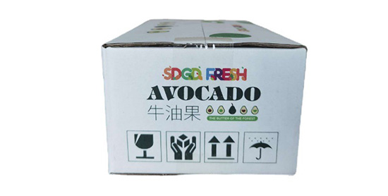 牛油果水果包裝紙（zhǐ）箱定製 水果快遞紙箱廠家