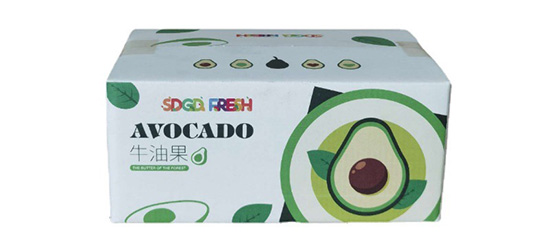 牛油果水果包（bāo）裝紙箱定製 水果快（kuài）遞紙箱廠家