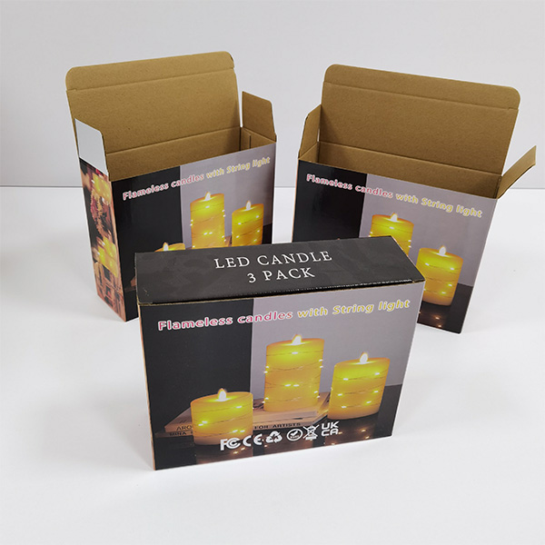 扣底（dǐ）彩（cǎi）色紙（zhǐ）盒包裝